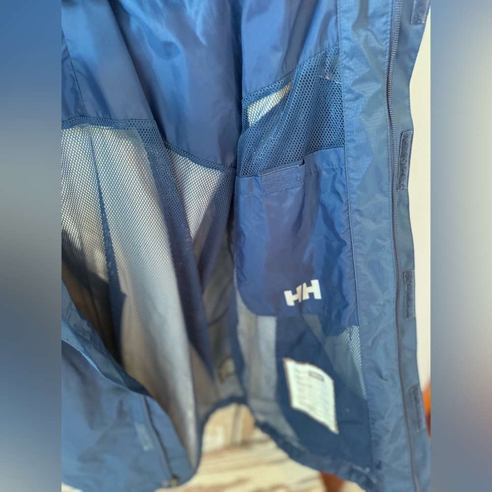 Helly Hansen Watertight Technology Jacket Blue/ G… - image 6